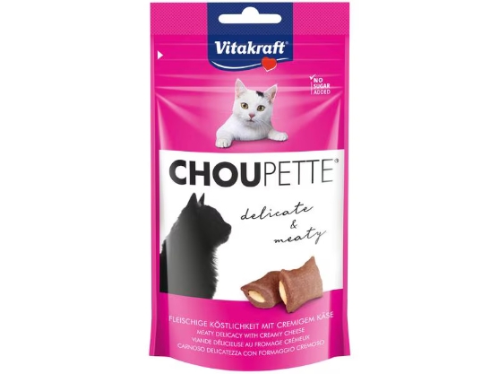Picture of Vitakraft Choupette Cat Snack with Creamy Cheese Filling (40g)