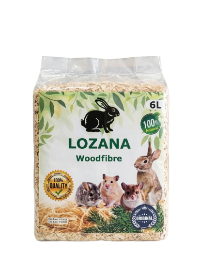 Picture of Lozana Woodfibre Small Animal Bedding – 100% Natural & Dust-Free Substrate (6L)