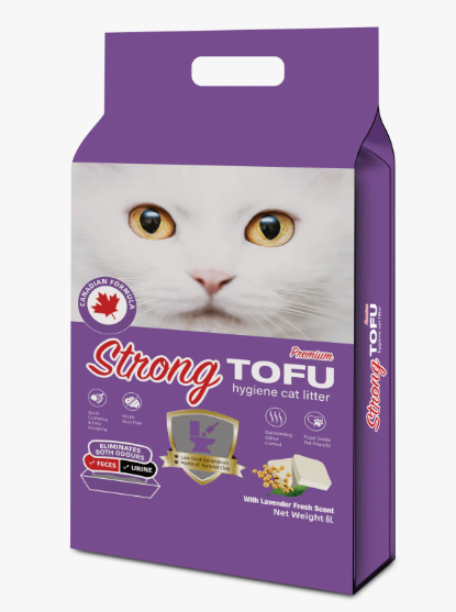 Picture of Lavender Strong Tofu Premium Cat Litter 6ltr