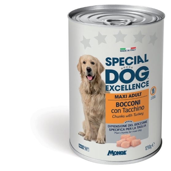 Picture of Special Dog Excellence Adult Maxi Chunks with Turkey 1250 g (6/Pack)