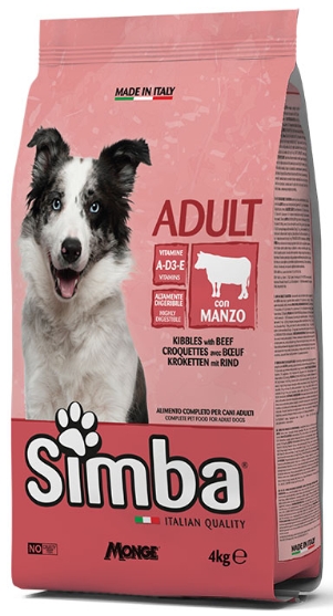 Picture of Simba Adult Dog kibbles with Beef 20kg