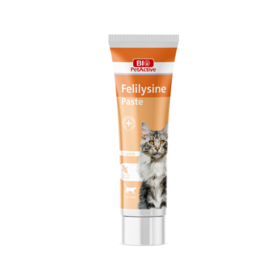 Picture of Bio PetActive Felilysine Paste L-Lysine Supplement for Cats  100ml
