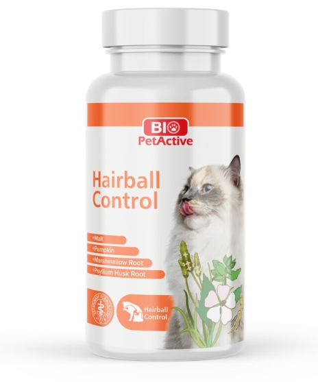 Picture of Bio PetActive Hairball Control Supplements for Cats  (90 Tablets)