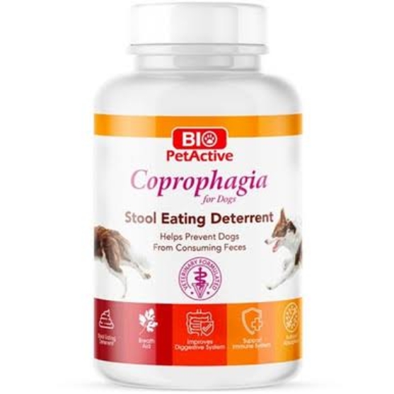 Picture of Bio PetActive Coprophagia Stool Eating Deterrent for Dogs (60 Tablets / 90g)