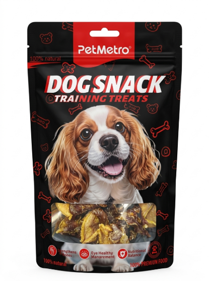 Picture of PetMetro Dog Snack Training Treats   Duck Breast Jerky (100g)