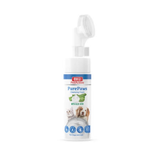 Picture of Bio PetActive PurePaws Cleansing Foam for Dogs and Cats (150ml)