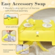 Picture of 3-in-1 Cheese Box Interactive Electronic Cat Toy — Whack-A-Mole, Rotating Feather Teaser, & Smart Motion Pet Toy