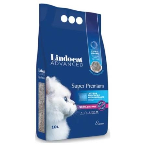 Picture of Lindocat Advanced Super Premium Multi-Cat Litter – Unscented (10L)
