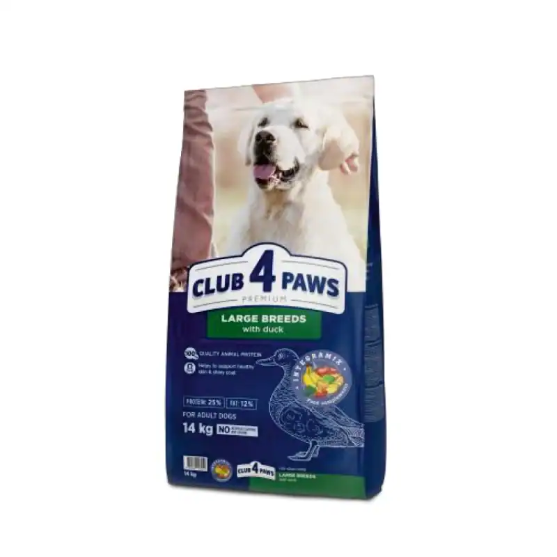 Picture of Club 4 Paws Premium Adult Large Breeds Dry Dog Food with Duck  14 kg