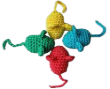 Picture of Tabanni  Purrfectly Handmade Crochet Catnip Mouse Toy
