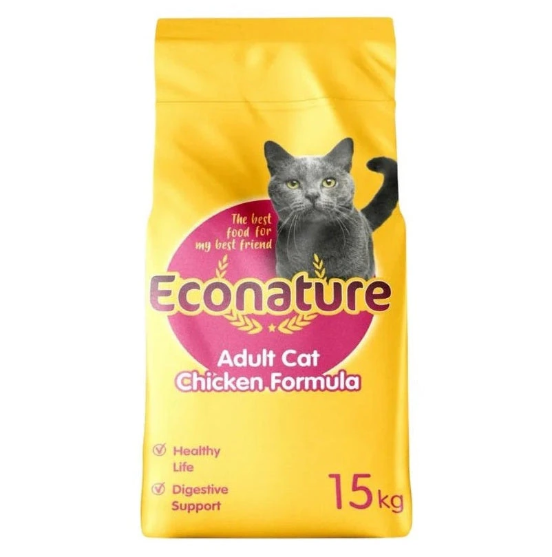 Picture of econature chicken  cat food 15 kg