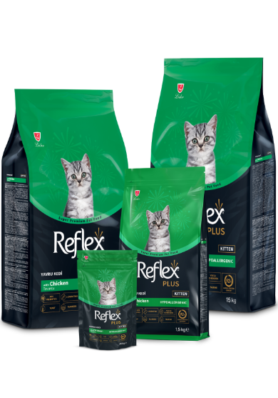Picture of reflex plus kitten food with chicken 15 kg