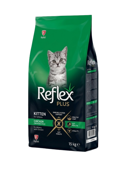 Picture of reflex plus kitten food with chicken 15 kg
