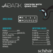 Picture of Schesir After Dark Chicken with Quail Egg Paté 80g  (3/Pack)