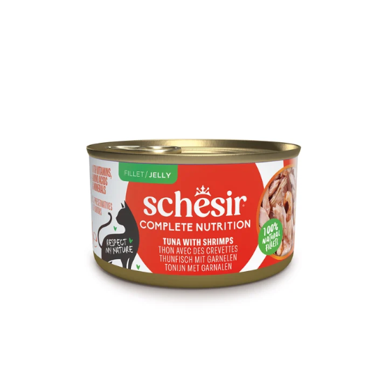 Picture of Schesir Tuna With Shrimps in jelly 85g (3/Pack)