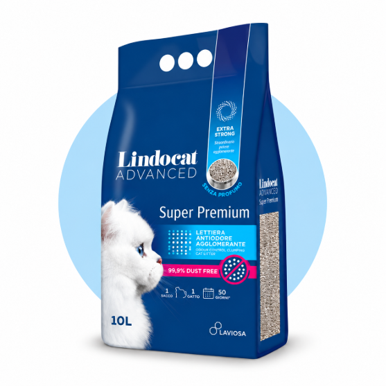 Picture of Lindocat Advanced Super Premium Multi-Cat Litter – Unscented (10L)