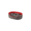 Picture of Ferplast Dandy C 45 Cotton Fabric Oval Pet Bed (Black/Red)