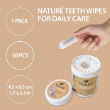 Picture of Naturé Disposable Dental Finger Wipes for Dogs and Cats (50 Wipes)