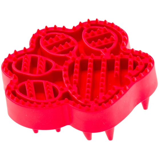 Picture of Ferplast GRO 5943 Multifunction Rubber Curry Brush for Dogs