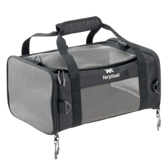 Picture of Ferplast Voyager Flightpack Cabin Pet Carrier (Black)