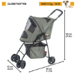 Picture of Ferplast Globetrotter Pet Stroller for Small Dogs