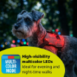 Picture of Ferplast OPTICAL LED Dog Harness (Red / Grey)