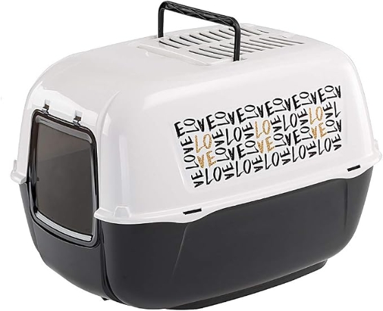 Picture of Ferplast Prima Decor Gold Covered Cat Litter Tray