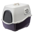 Picture of Ferplast Bill Hooded Cat Litter Box – Covered Outdoor & Indoor Cat Toilet