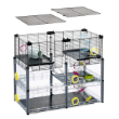 Picture of Ferplast Multi-Level Modular Small Animal Cage System – Deep Base Burrowing Habitat