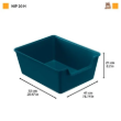 Picture of Ferplast NIP 20 H High-Sided Open Cat & Small Animal Litter Pan