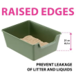 Picture of Ferplast NIP 20 H High-Sided Open Cat & Small Animal Litter Pan