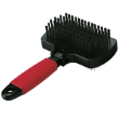 Picture of Ferplast GRO 5982 Double-Sided Pet Slicker Brush and Carder