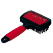 Picture of Ferplast GRO 5982 Double-Sided Pet Slicker Brush and Carder
