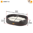 Picture of Ferplast Dandy F 65 Oval Dog and Cat Bed  (M)