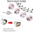 Picture of Ferplast Chrome CA6002 Metal Dog Training Collar with Rubber Tips