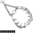 Picture of Ferplast Chrome CA6002 Metal Dog Training Collar with Rubber Tips