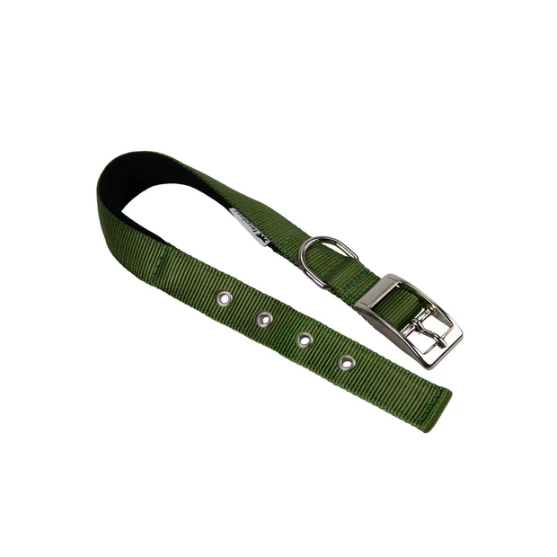Picture of Ferplast Daytona Padded Nylon Dog Collar (C25/53) OLIVE