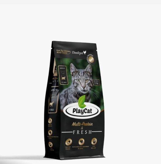 Picture of Play Cat Dry Cat Food - adult sterilised 15 kg