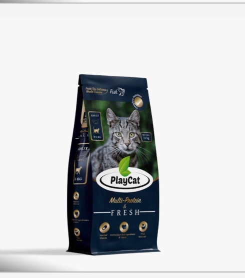 Picture of Play Cat Dry Cat Food adult fish 15 kg