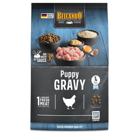 Picture of Belcando Puppy Gravy Dry Dog Food  4 kg