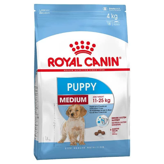 Picture of Royal Canin Medium Puppy Dry Dog Food  4KG