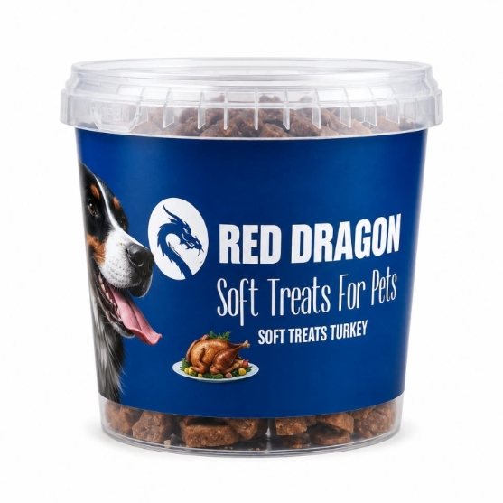 Picture of Red Dragon Soft Turkey Flavor Treats For Dog 500g