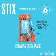 Picture of SCHESIR STIX CAT POUCH TREATS SALMON 6X15G