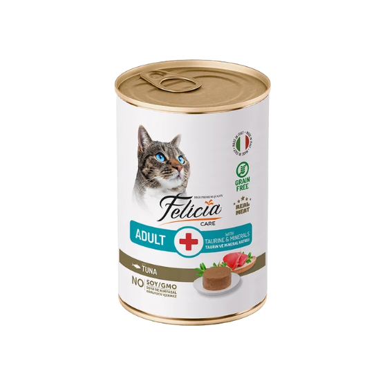 Picture of Felicia Care Adult Grain-Free Tuna Pate Wet Cat Food - 400g  (12/Pack)